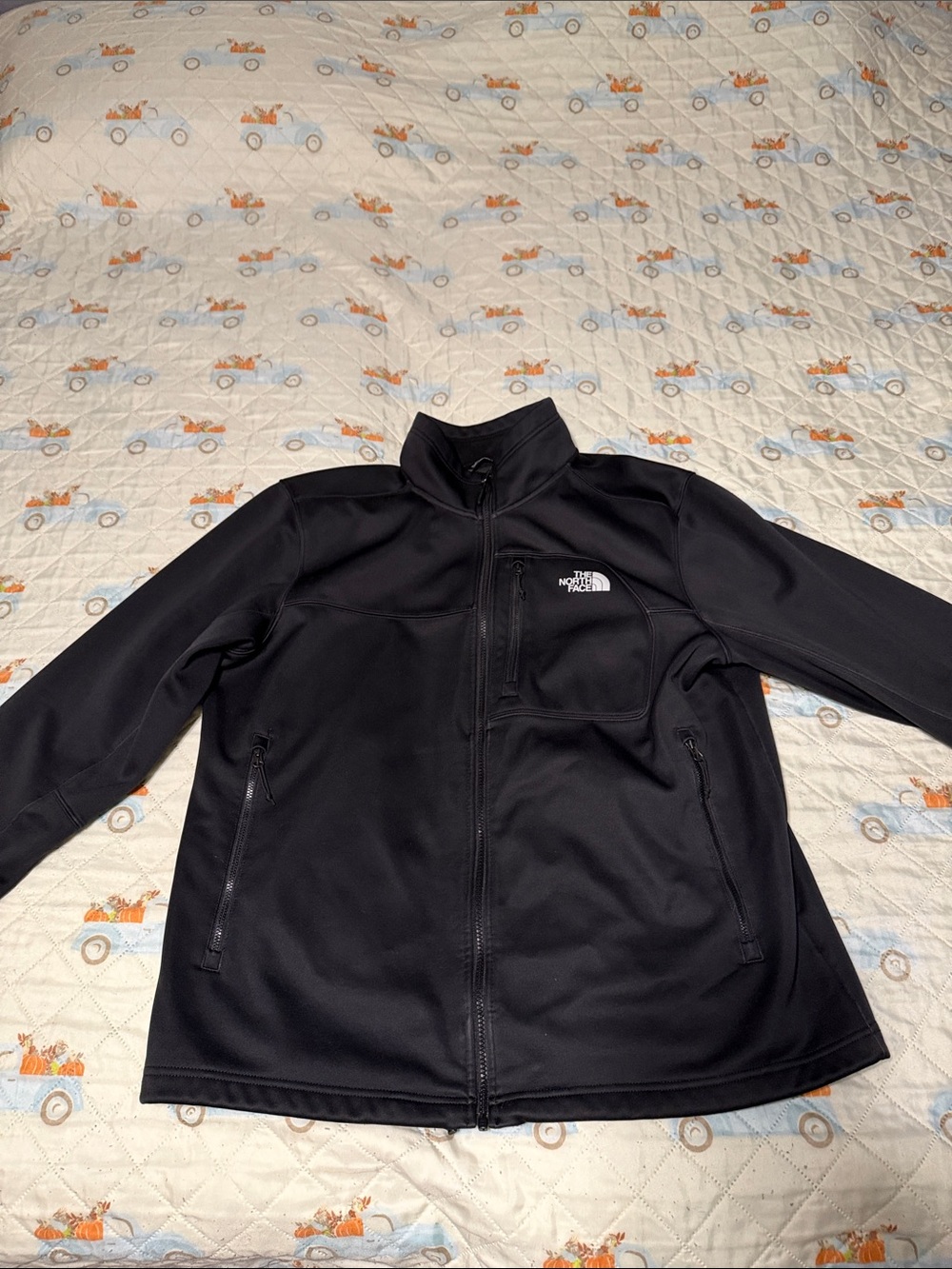 The North Face Black Lightweight Softshell Jacket - Full Zip Men’s XL